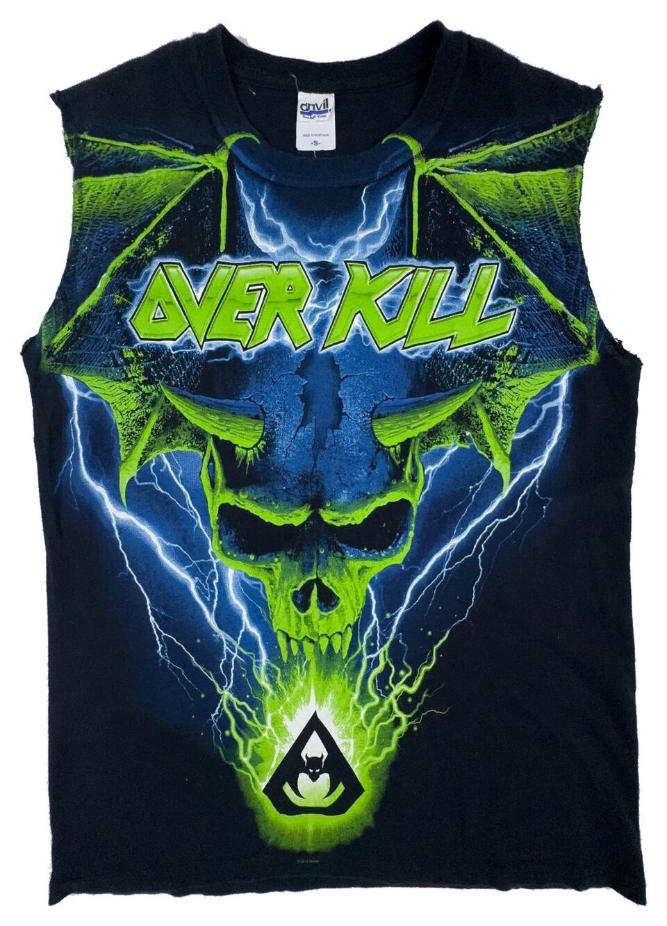 Overkill 2013 North America Tour Shirt Mens S AOP All Over Print Sleeveless
